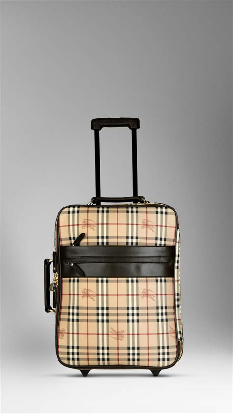 burberry suitcase.